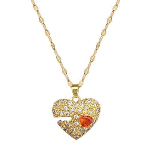 Bijoux créatifs collier pierre rouge de haute finition esthétique