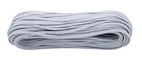 100 Feet Universal Garage Door Wire 2 Conductor Bell Wire Fits for Control Station/Sensors,24/2 AWG