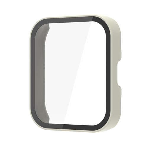 Protective Cover Fit For Bip 5 Waterproof Screen Protector Shell Smartwatch Onepiece Case Housing Glass Film Accessories Watch Shells Case Bumpers Protector Protective Case Watch Clear Protector Cover