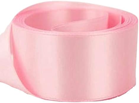 Double Sided Satin Ribbon Size 20mm x 10 Meters, Many Colours, Wedding Favours Decorative Easter Christmas (Yellow)