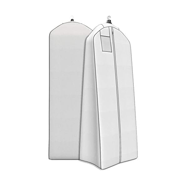 Wedding Dress Bag Large Garment Bag For Long Gowns 72″x24”, Big 20