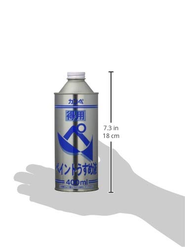 Amazon | カンペハピオ 得用ペイントうすめ液 400ML | うすめ液