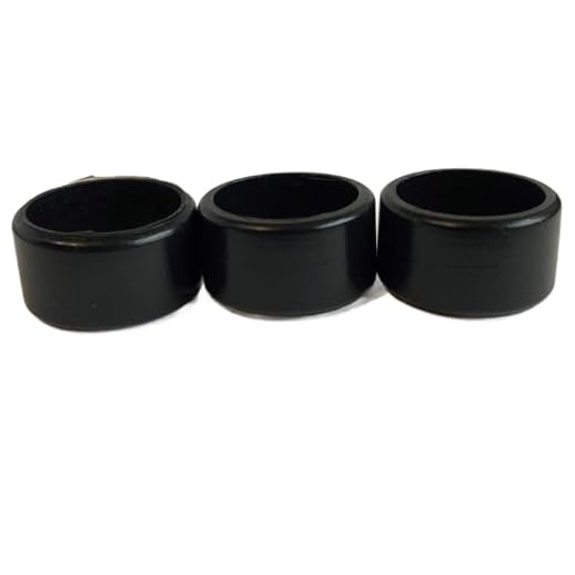 Pack of 3 18mm Multi Coloured Plain Vape Bands Protective Atomizer RBA RTA RDA Or Battery Fits Most Tanks Silicone FIT KANGER eGO (Black)