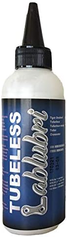 Antipinchazos tubeless y camaras MTB Lablubri 150ml Sin amoniaco Biodegradable, Sellante Antipinchazos Bicicletas, Sellante de Reparación de Pinchazo de Neumático, Prevenir y Reparar Ruedas para Bici