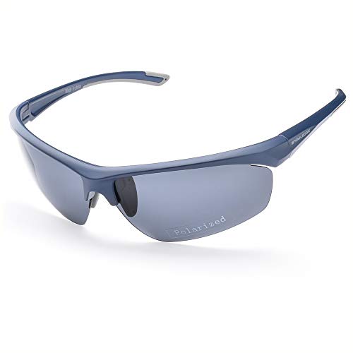Snowledge Gafas de sol deportivas para hombre y mujer, gafas de sol para adultos, gafas de deporte, polarizadas, protección UV400 Cover