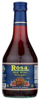 Rosa Red Wine Vinegar 16.9 fl oz (Pack of 12)