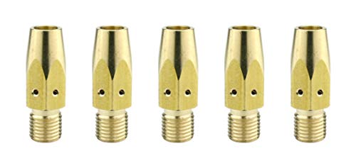 SÜA - Gas Diffuser - Replacement for Miller M-25 & M-40 MIG Guns - Model: 169-728 - (5 PACK)