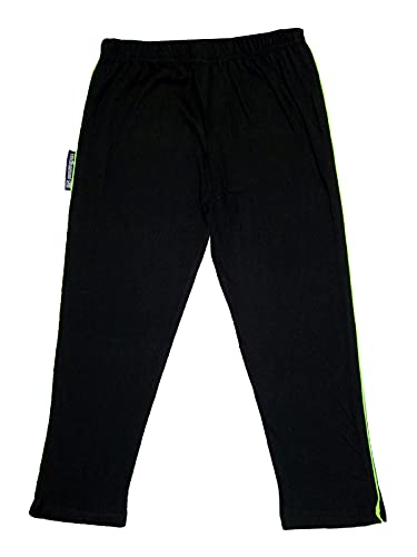 Image of indi weaves Girls Cotton Solid Capri 3 /4th Leggings (Pack of 2)