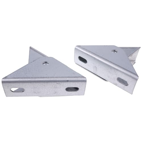 AIVWUMOT Adjustable Solar Panel Tilt Mounting Brackets Fit for 1/2\" Bolt in 1-5/8\" Strut Channel Connector for RV Camper, Boat, Wall, Gird Roof, Roof Panels, Roof Rack Mounting Brackets 4Pcs - Thumbnail 4