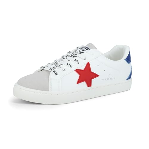 Image of VINTAGE HAVANA Women's Fashion Sneakers | Casual Lace up Low Top Tennis Shoes | Cute Trendy Dressy Sneakers