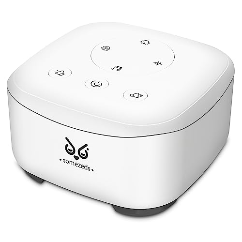 Somezeds White Noise Machine Baby for Sleeping Nursery Office Home, Memory Function, Sleep Timer, Sound Machine with 20 Soothing