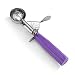 New Star NSF Approved Stainless Steel Squeeze Ice Cream Disher, 0.875-Ounce, Size 40, Purple