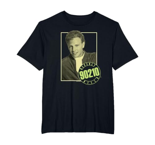 90210 Steve T-Shirt, Men's Big and Tall, Black, 4X Tall