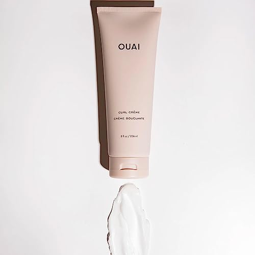 Ouai Curl Crème, The Universal Crème For All Curl Types, North Bondi Scented (8 Fluid Ounces) #TOP2