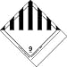 Miscellaneous Dangerous Goods Label, Blank, Shipping Name, Vinyl