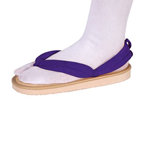 Image of UZAIN Anime Cosplay Clog Shoes Cosplay Sandal Prop Oshitari with Socks