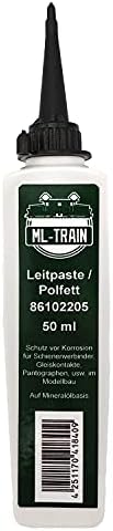 ML-Train Guide Paste/Pole Grease 50 ml - Corrosion Grease and Conductive Grease in Model Making - Garden Railway Gauge G Accessories