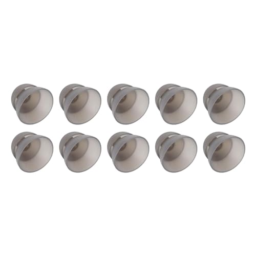 10pcs Audífono Cúpulas, de doble capa de silicona suave antiestática Earbud Consejos Audífono Audífono Accesorios extraíble tapón de oído para las personas mayores