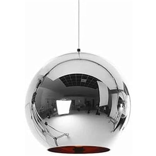 Lampes suspendues en verre argenté pour cuisine îlot et couloir moderne