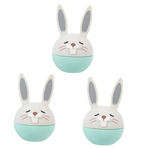 TIMER DA CUCINA RIUTILIZZABILE-- 🐰【timer da cucina meccanico】-- nessuna necessità di batterie, sicuro e divertente per il bambino, anche pratico timer per le faccende domestiche. amante della cucina, non un timer, ma un arredamento per la casa, adorerai questo simpatico amico. non devi preoccuparti dell'acqua bollita prosciugata e dei piatti bruciati.