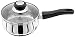 Judge Vista JJ05A - Casseruola media in acciaio inox, 16 cm, 1 l, con coperchio in vetro infrangibile, pronto a induzione, utilizzabile in forno, 25 anni