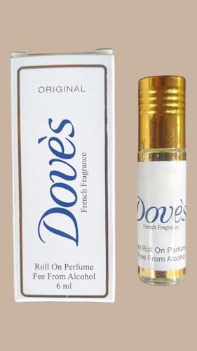 Image of Dove's Original French Fragrance Roll On Perfume, Alcohol-Free, 6 ml pack of 1
