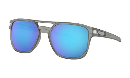 Oakley Latch Beta Sunglasses Matte Grey Ink with Prizm Sapphire Polarized Lens 54mm OO9436-0654