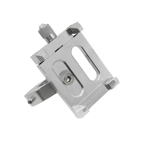 Support moto guidon 22mm CNC alu argent ultra robuste pour deux-roues