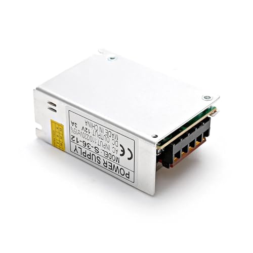 Alimentation 12V 3A 36W transformateur LED en boîtier aluminium - 3