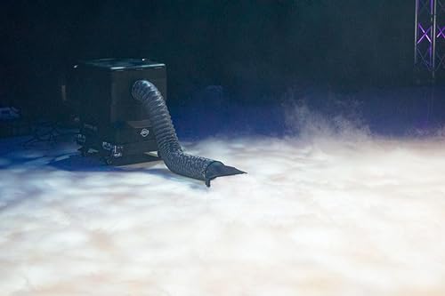 Máquina de humo profesional ADJ Entour Ice de bajo nivel y alta densidad, con control DMX miniatura 3