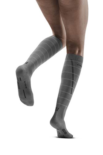 Image of WOMEN'S REFLECTIVE TALL COMPRESSION SOCKS