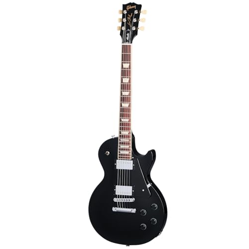 Single Cut Modelle Les Paul Studio Ebony - Chitarra elettrica Single Cut