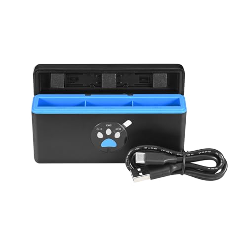 Cargador de 3 canales para DJ Osmo Action que soluciona la falta de energía
