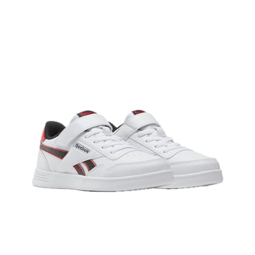 Reebok Boy's Court Advance Elastic Lace & Top Strap Sneaker2