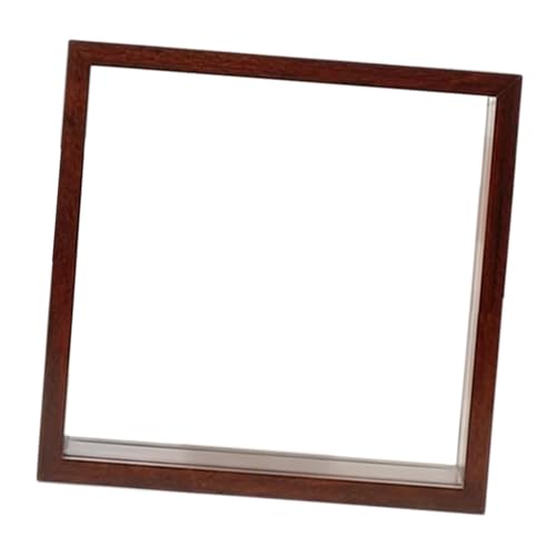 MotiveTech Caixa de Exibição de Viagem, Caixa de Sombras, Arquivo de Aventuras de Viagem, Caixa de Memórias Multiuso, Estojo para Exibir Obras de Arte E Ingresso, quadrado de 8 polegadas