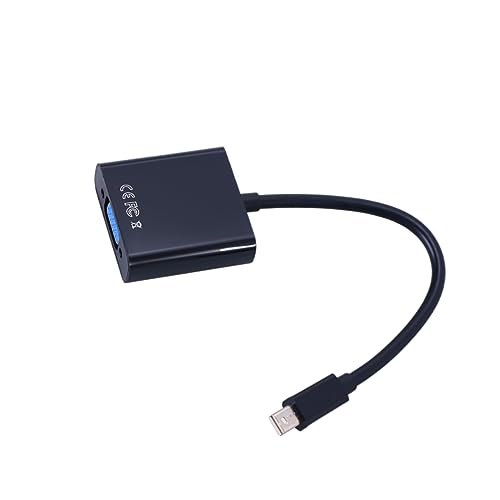 Angoily High Performance Mini to Vga Adapter to Vga Cable Displayport to Converter
