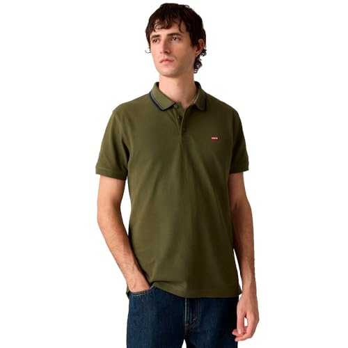 Levis Hm Polo Wood Tipping Stripe Olive – Ansicht 5