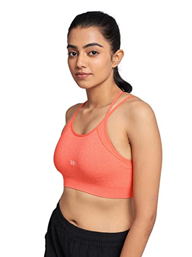 Image of The Souled Store Polyester Women's Tss Active: Fighter Mel Solid Training Sports Bras