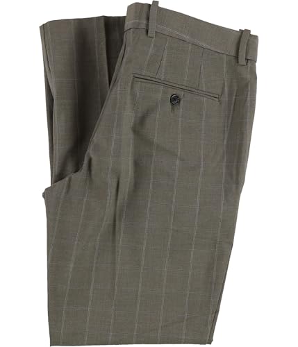Perry Ellis Portfolio Men's Modern Fit Stretch Suit Dress Pants Beige 30 x 302