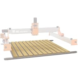 FoxAlien T-slot Hybrid Spoilboard Work Table and Aluminum Profile Base Frame Upgrade Kit for XE-Ultra 8080 CNC Router Machine