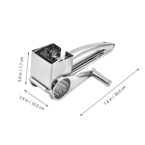 Rallador Giratorio Manual De Queso Acero Inoxidable miniatura 2