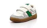  KICKERS Jungen Unisex Kinder KALIDO Sneaker, Blanc GRIS VERT, 34 EU