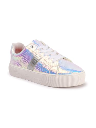 Image of ELLE Women Comfortable and Fashionable Lace Up Sneaker Shoes for Daily use, Office use, Casual use