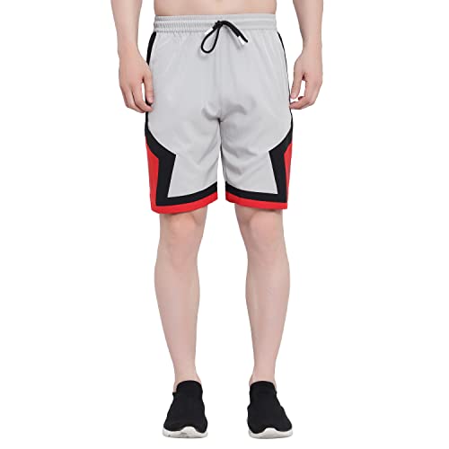 Image of BLUE STAR SHARK NS Lycra Sport Shorts for Men |Goa Shorts for Men | Running Shorts for Men | Regular Shorts for Men