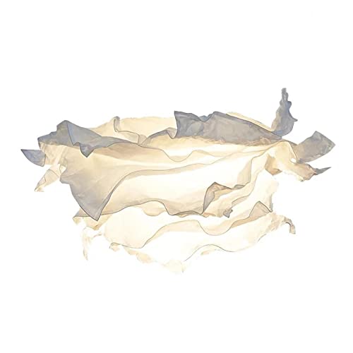MagiDeal Moderner Lampenschirm aus Papier, Pendelleuchte, Kronleuchter, blumenförmiger Lampenschirm für Esszimmer, Restaurant, Küche, Dekoration, m