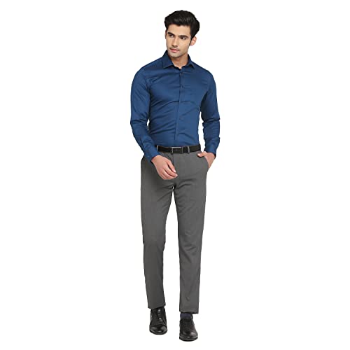 Image of blackberrys Structured Cotton Slim Men's Shirt