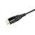 Amazon Basics HDMI Fiber Optic Cable, 18Gbps High-Speed, 4K@60Hz, 2160p, 48-Bit Color, Ethernet Ready, 30 feet, Black