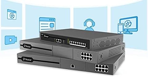 P560 PBX System for Office, Hotel, Telework - Up to 200 Internal/Linkus Extensions, 30 Simultaneous Calls, Black