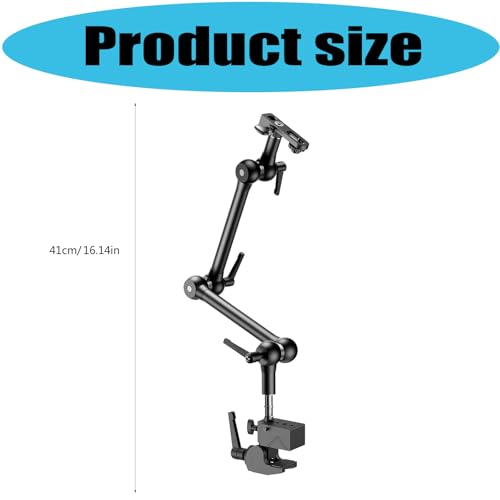 Image of Super Clamp Adjustable Holder for Phone Webcam LED Light Video Equipment Light Stand Holder