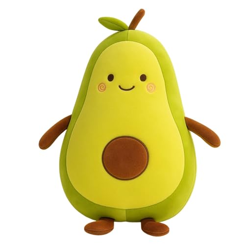 Image of Cute Plush Toy for Kids | | Soft Toys | Birthday Gift for Girls /Wife, Boyfriend /Husband, Soft Toys for Girls, Baby Toy (Random Color) Pack of 1 (Avocado Plush Soft Toy)